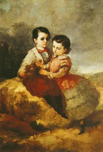 Los hijos del artista de Eugenio Lucas y Padilla